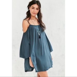 UO Fable Off the Shoulder Bell Sleeve Dress